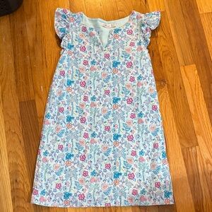 Vineyard Vines Light Blue Floral Cotton Dress
